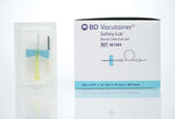 BD Vacutainer® Safety-Lok™ Blood Collection Set with Luer Adapter, 23G x ¾", 12" Tubing – Sterile, Safety Needle