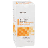 McKesson NonSterile Nonwoven Sponge, 4 x 4 Inch