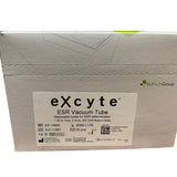Excyte® Vacuum Tube Venous Blood Collection Tube Erythrocyte Sedimentation Rate (ESR) Sodium Citrate Additive 120 mm Length 1.36 mL Black Conventional Closure Plastic Tube