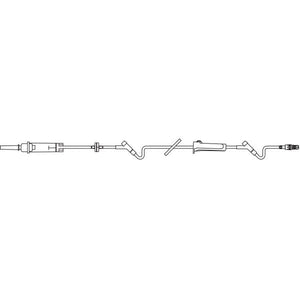 Baxter 2C6519 Primary IV Administration Set Interlink® 10 Drops / mL Drip Rate 89 Inch Tubing 2 Ports, Case of 48