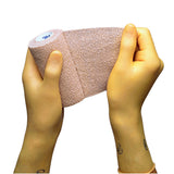 Cohesive Bandage 3M™ 1584 Coban™ 4 Inch X 5 Yard Standard Compression Self-adherent Closure Tan Non-Sterile, Box of 18