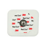 3M 2560 ECG Snap Electrode 3M™ Red Dot™ Monitoring Non-Radiolucent Foam Backing, Case of 1000