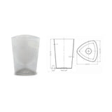 OakRidge Translucent Graduated Beaker, 1,000 mL