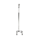 McKesson Offset Quad Cane, Chrome