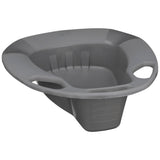 McKesson Stackable Bedpan, Non-Stick Plastic, Latex-Free, Graphite
