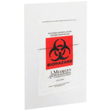 McKesson Specimen Transport Bag with Document Pouch, 6 x 9 Inch