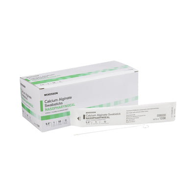 McKesson Specimen Collection Swab stick with Calcium Alginate Tip, 5½ inch