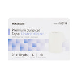 McKesson Plastic Medical Tape, 3 Inch x 10 Yard, Transparent