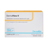 DermaView II™ Transparent Film Dressing, 6 x 7 Centimeter