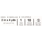 McKesson Green Cast Tape, 2 Inch x 4 Yard