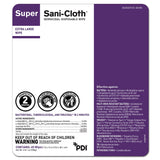 Super Sani-Cloth® Surface Disinfectant Wipe, X-Large Canister