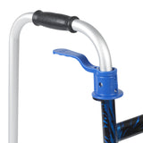 drive™ Aluminum Dual Release Folding Walker, 32 – 39 Inch Height