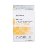 McKesson NonSterile Gauze Sponge, 4 x 4 Inch