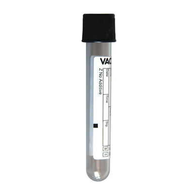 Excyte® Vacuum Tube Venous Blood Collection Tube Erythrocyte Sedimentation Rate (ESR) Sodium Citrate Additive 8 X 120 mm 1 mL Black Conventional Closure Glass Tube