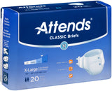 Attends® Classic Adult Heavy-Absorbent Incontinence Brief, X-Large, White