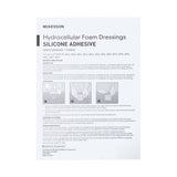McKesson Silicone Adhesive with Border Silicone Foam Dressing, 7 x 7 Inch Sacral