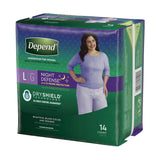 Depend® Night Defense® Absorbent Underwear