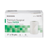 McKesson Paper Medical Tape, 3 Inch x 10 Yard, White