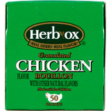 Herb-Ox® Chicken Bouillon Instant Broth, 50 Packets per Box